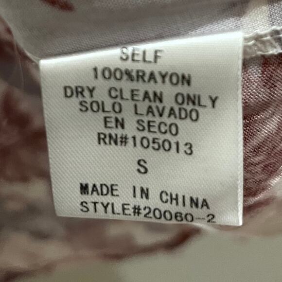 BNWT Andree by Unit Flower Shirt Size S - Picture 5 of 5